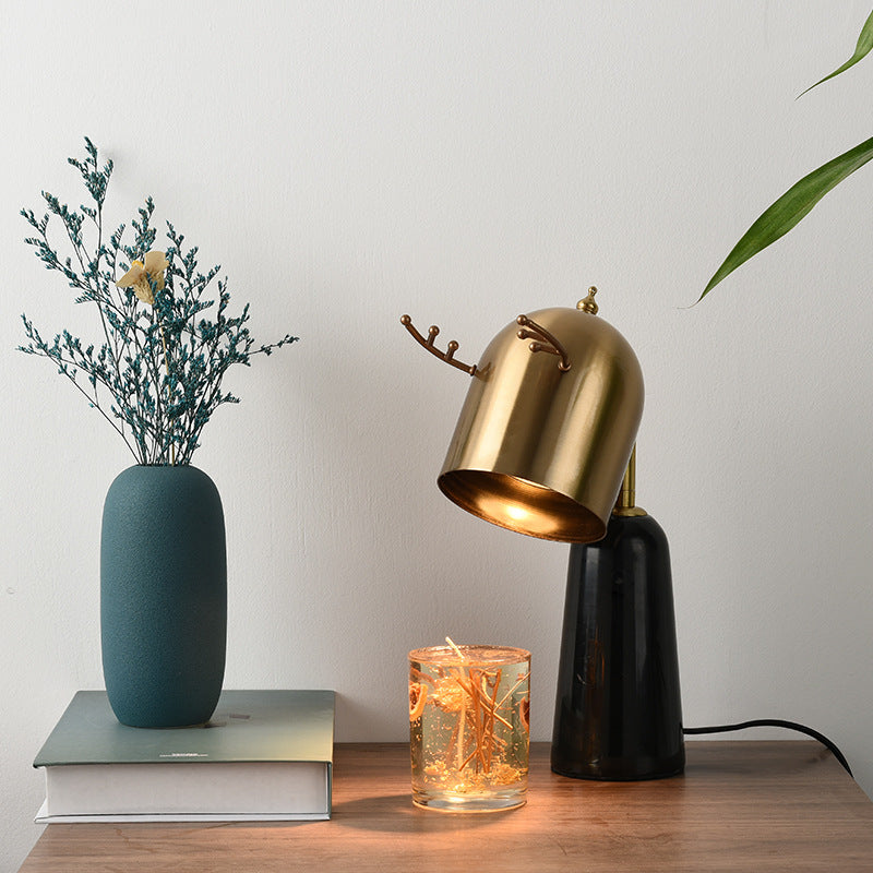 Korean Style Minimalist Antler Table Lamp