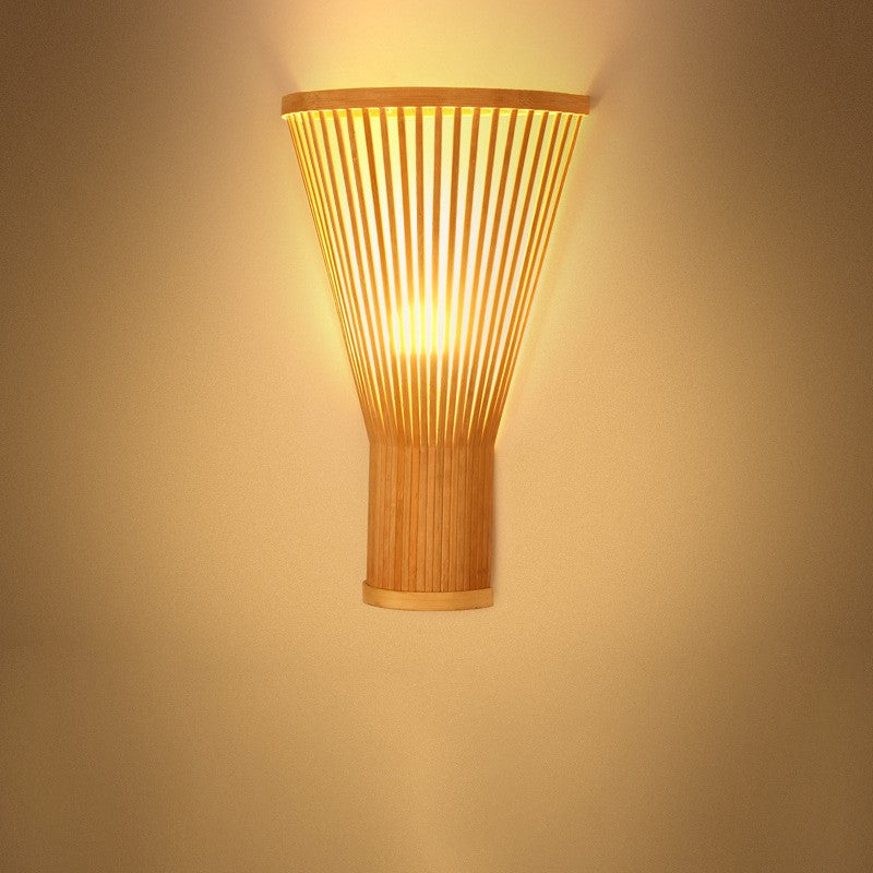 Japanese Tatami Bamboo Wall Lamp
