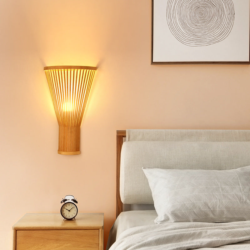 Japanese Tatami Bamboo Wall Lamp