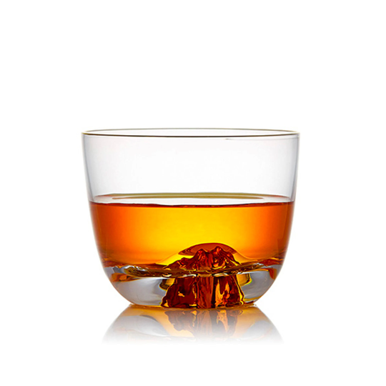 Kin Gold Rim Finish Tea Glass