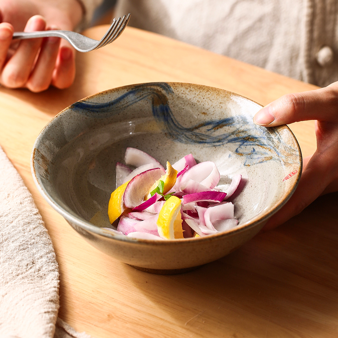 Glazed Kerumi Donburi Bowl