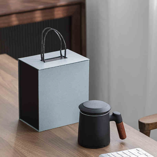 KungFu Ceramic Tea Mug