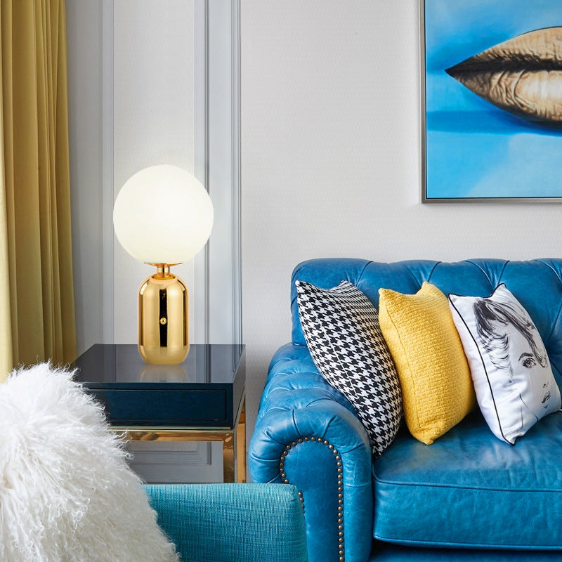 Modern Glass Ball Table Lamp