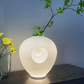 Japanese Wabi-Sabi Vase Table Lamp