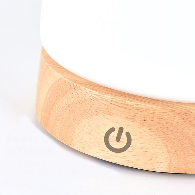 Japanese Style Wooden Table Lamp
