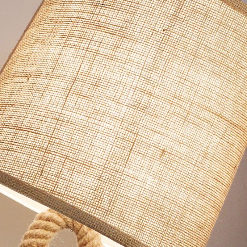 Vintage Twine Table Lamp