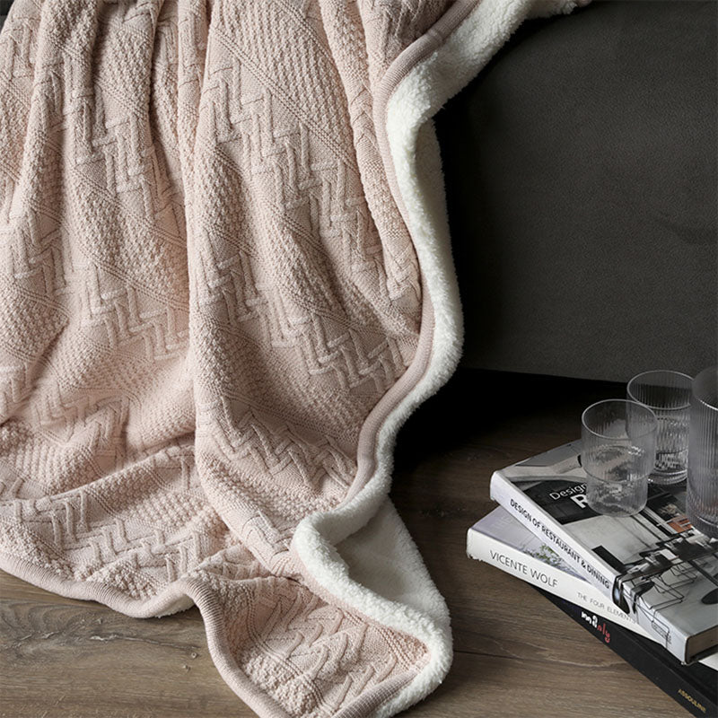 Taiyo Coral Fleece Throw