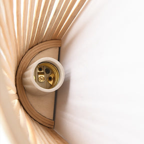 Japanese Tatami Bamboo Wall Lamp