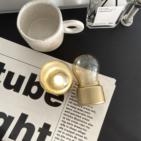Creative Vintage LED Bulb Table Lamp