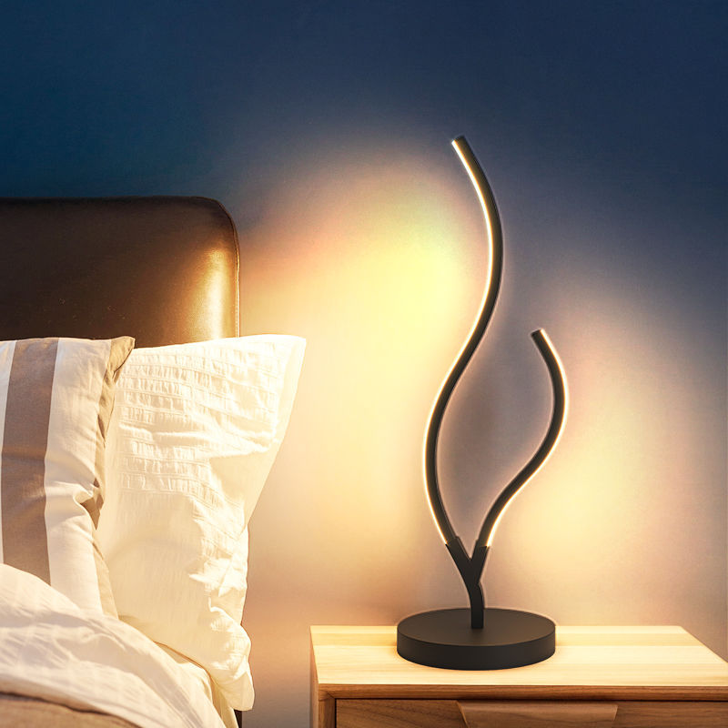 Creative LED Wave Shape Table Lamp