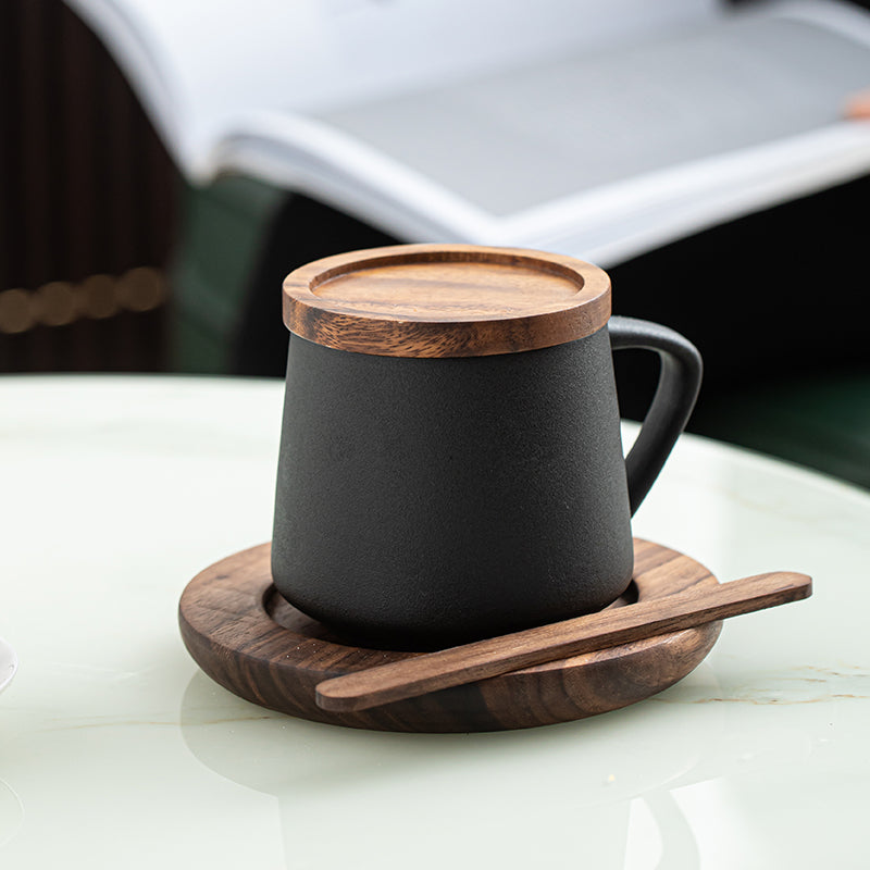 Customizable Handmade Ceramic Coffee Mug Set