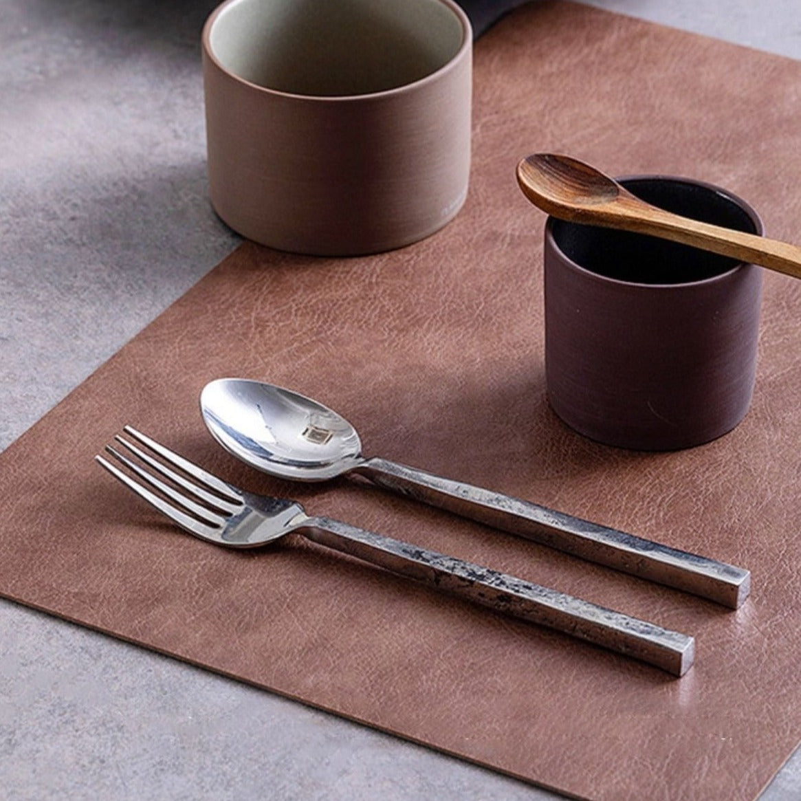 Japanese Leather Placemat