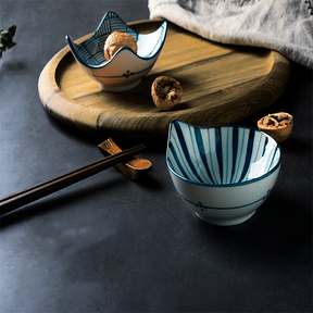 Japanese Style Condiment Dish Sauce Bowl (8 Piece Set)