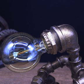 Retro Industrial Robot Table Lamp