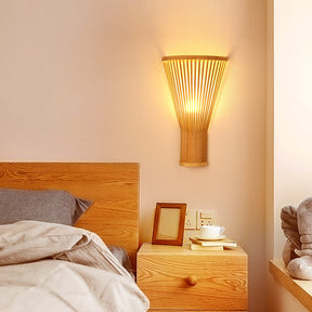 Japanese Tatami Bamboo Wall Lamp