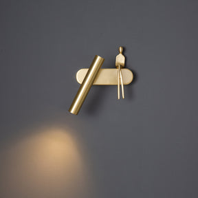 Modern Minimalist Creative Brass Wall Lamp