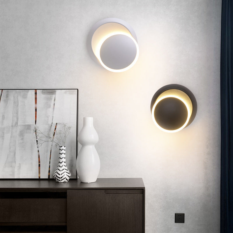 Rotatable LED Minimalist Wall Lamp