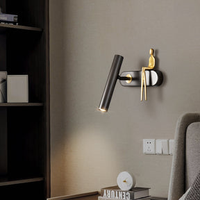 Modern Minimalist Creative Brass Wall Lamp