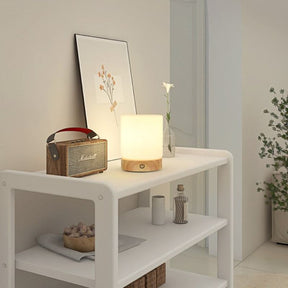 Japanese Style Wooden Table Lamp
