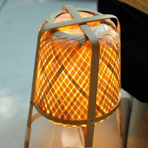 Vietnamese Style Bamboo Table Lamp