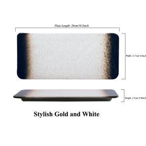 Akasuki Flat Sushi Plate