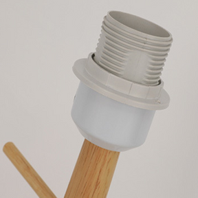 Pleated Fan Fabric Table Lamp