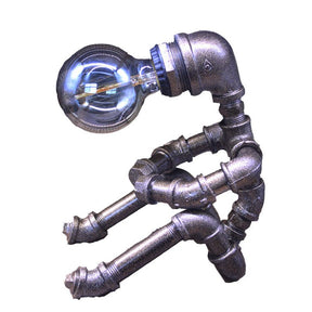 Retro Industrial Robot Table Lamp
