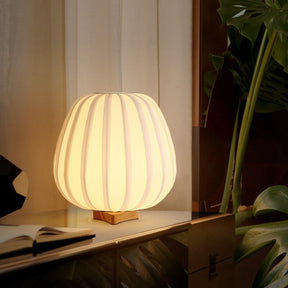 Japanese Fabric Minimalist Table Lamp
