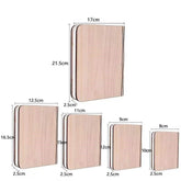 Wooden LED Flip Book Table Lamp