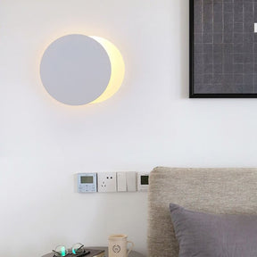 Creative Rotating Solar Eclipse Wall Lamp