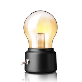 Creative Vintage LED Bulb Table Lamp