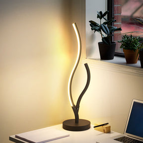 Creative LED Wave Shape Table Lamp