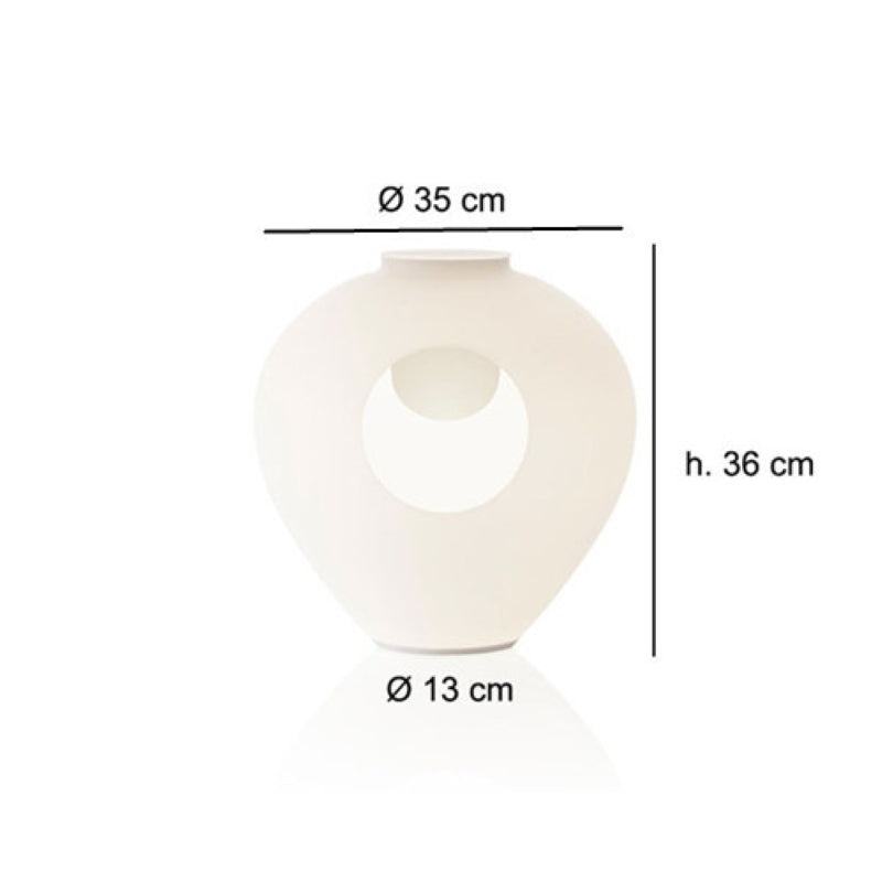 Japanese Wabi-Sabi Vase Table Lamp