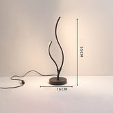 Creative LED Wave Shape Table Lamp
