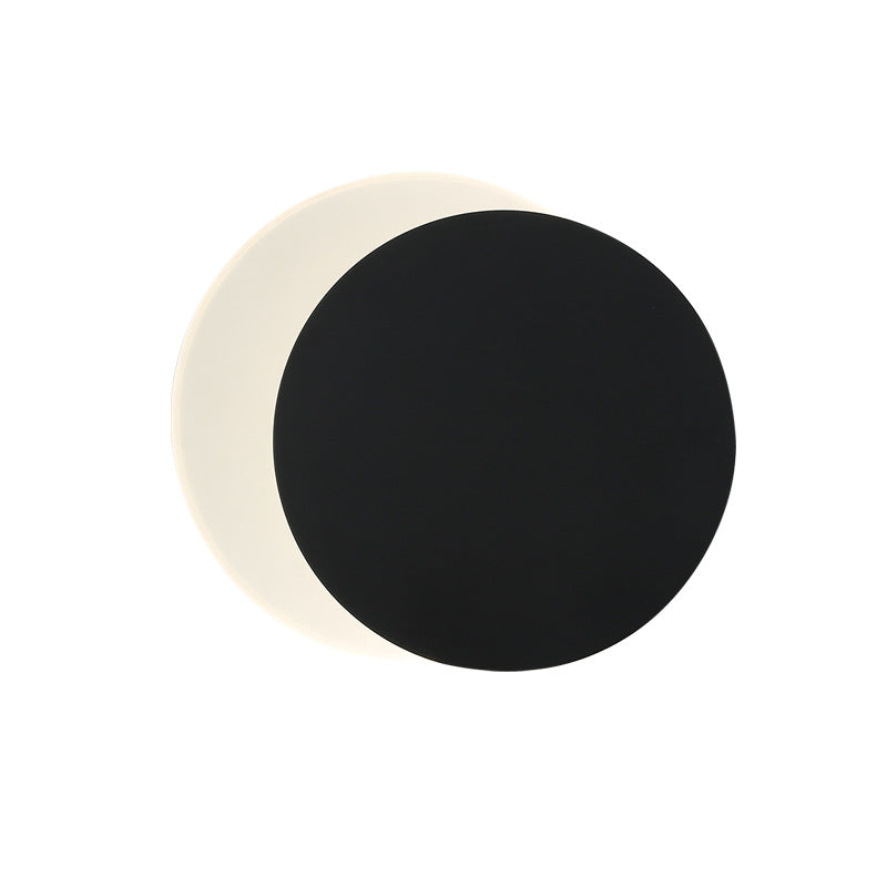 Creative Rotating Solar Eclipse Wall Lamp