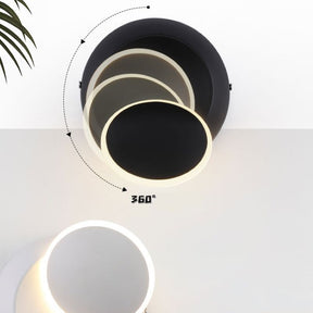 Rotatable LED Minimalist Wall Lamp