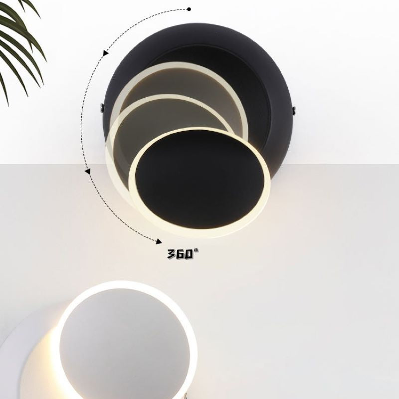Rotatable LED Minimalist Wall Lamp