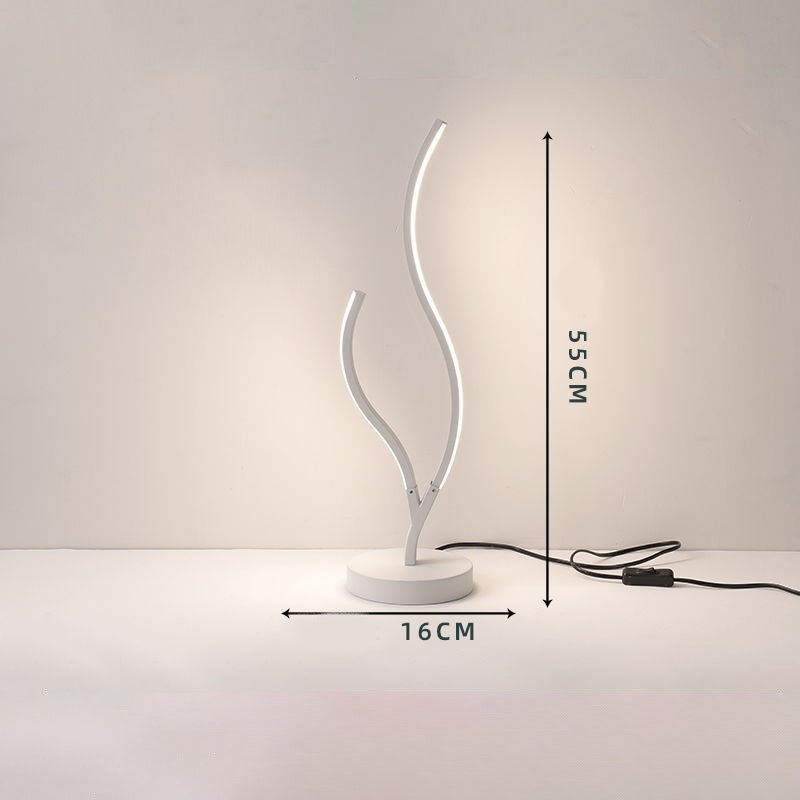 Creative LED Wave Shape Table Lamp