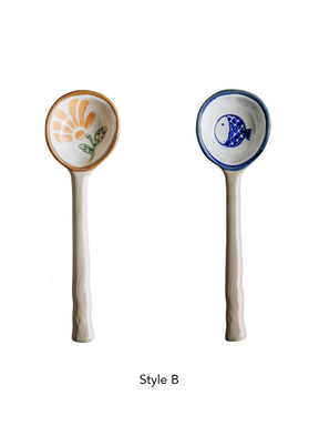 Yamazu Ceramic Table Spoon
