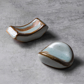 Japanese Style Harekutani Ceramic Chopstick Stand