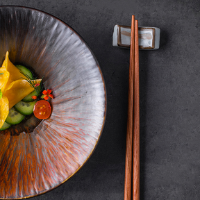 Japanese Style Harekutani Ceramic Chopstick Stand