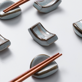 Japanese Style Harekutani Ceramic Chopstick Stand