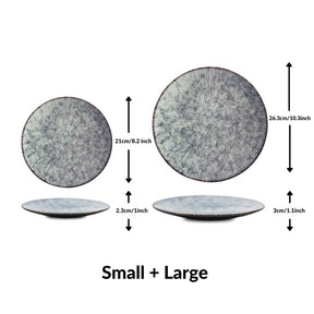 Kaiso Japanese Ceramic Plate Set