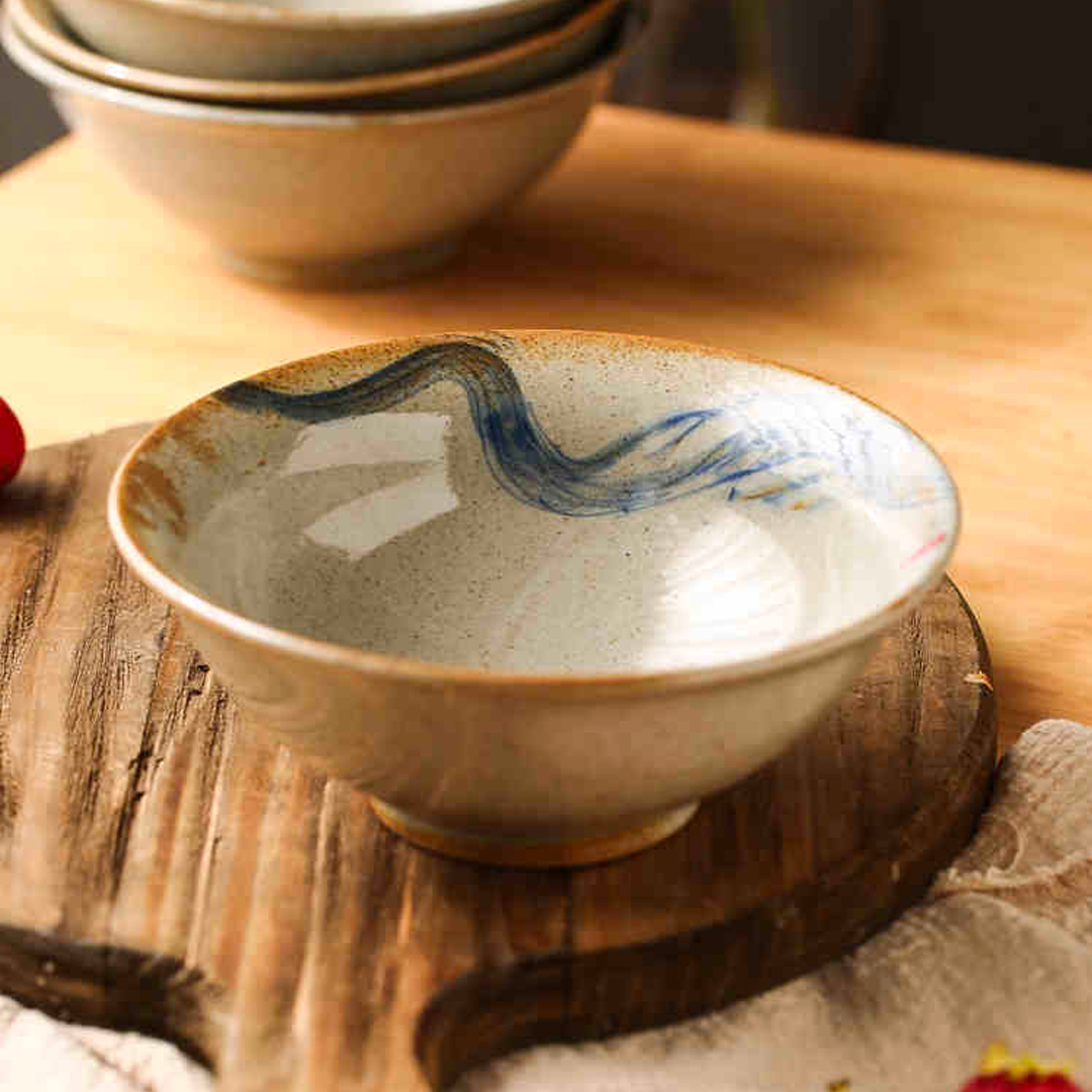 Glazed Kerumi Donburi Bowl