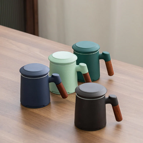 KungFu Ceramic Tea Mug