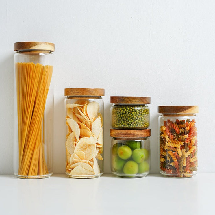 Kurumi Japanese Kitchen Storage Jar