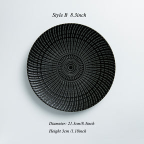 Akasuki Ceramic Dinning Plate