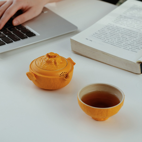 Lucky Orange Portable Brewing Tea Kit