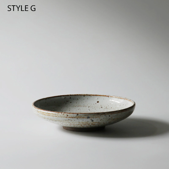 Kyoto Earth Ware Plate Set