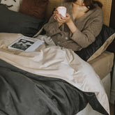 Akihiko Japanese Style Cotton Bedding Set